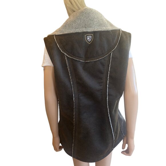 Kuhl Women's XL Dani Sherpa Vest Brown MSRP$219 Worn Once! - Picture 7 of 17